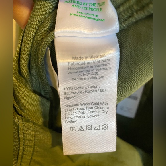 NWT J.Crew garment-dyed Foundry pant - Picture 12 of 16